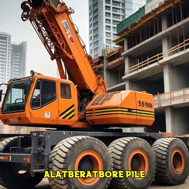 Menggali Potensi Alat Berat Bore Pile untuk Konstruksi Modern